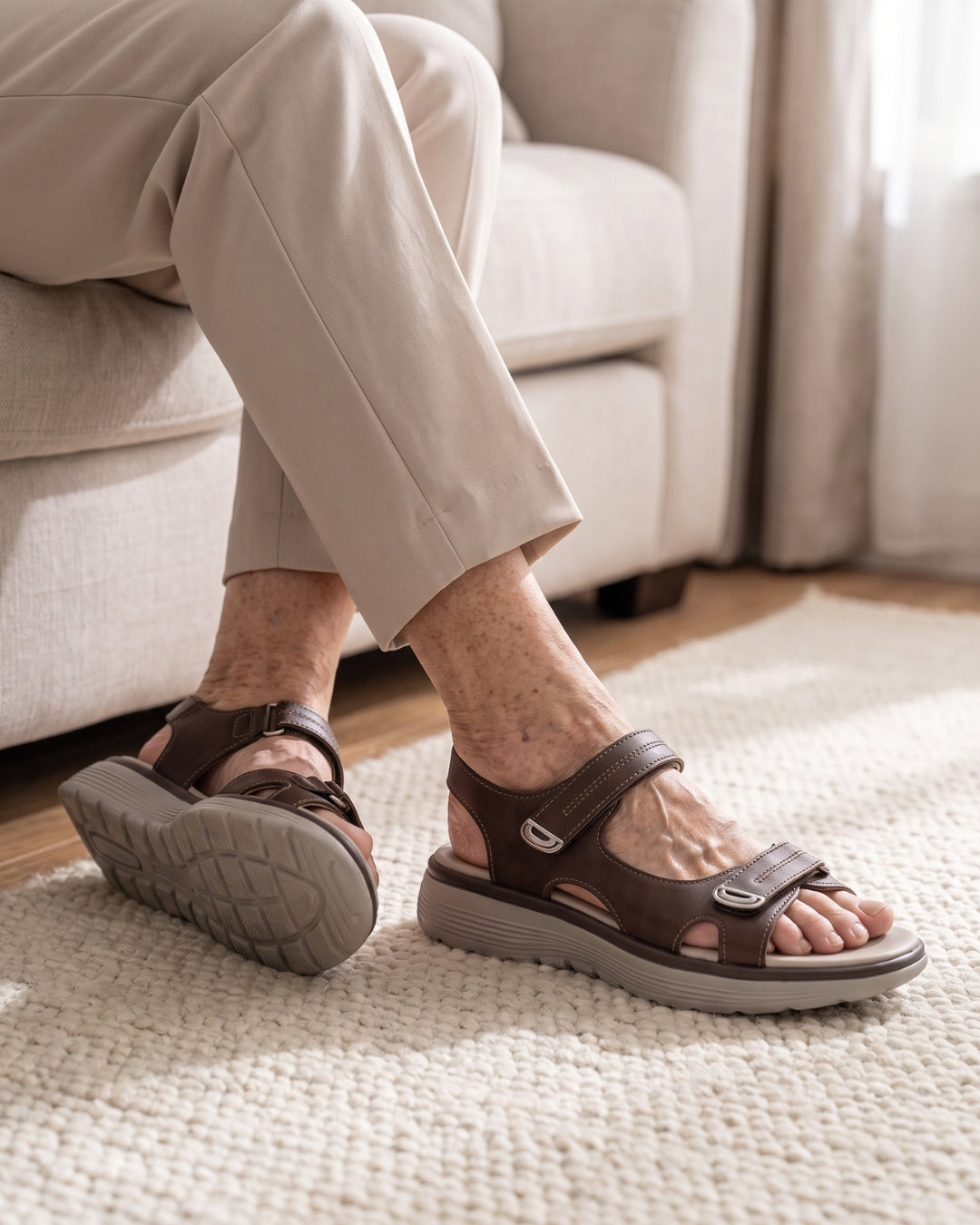 Ultra Comfy | Orthopedic Sandals – Lightweight, Supportive & Easy Fit