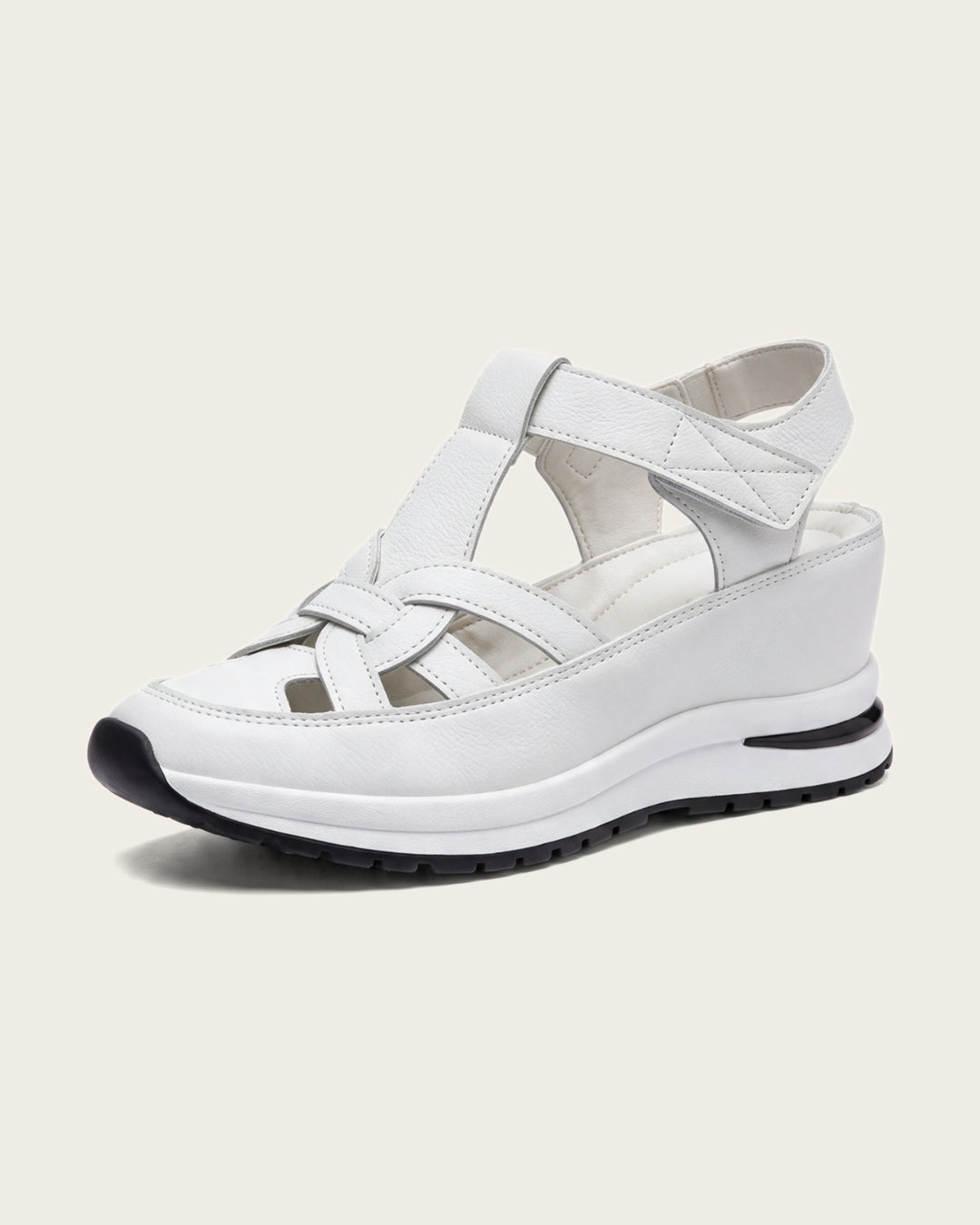 Vera Comfort | Women's Platform Sandals – Woven, Cushioned & Adjustable