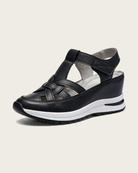 Vera Comfort | Women's Platform Sandals – Woven, Cushioned & Adjustable