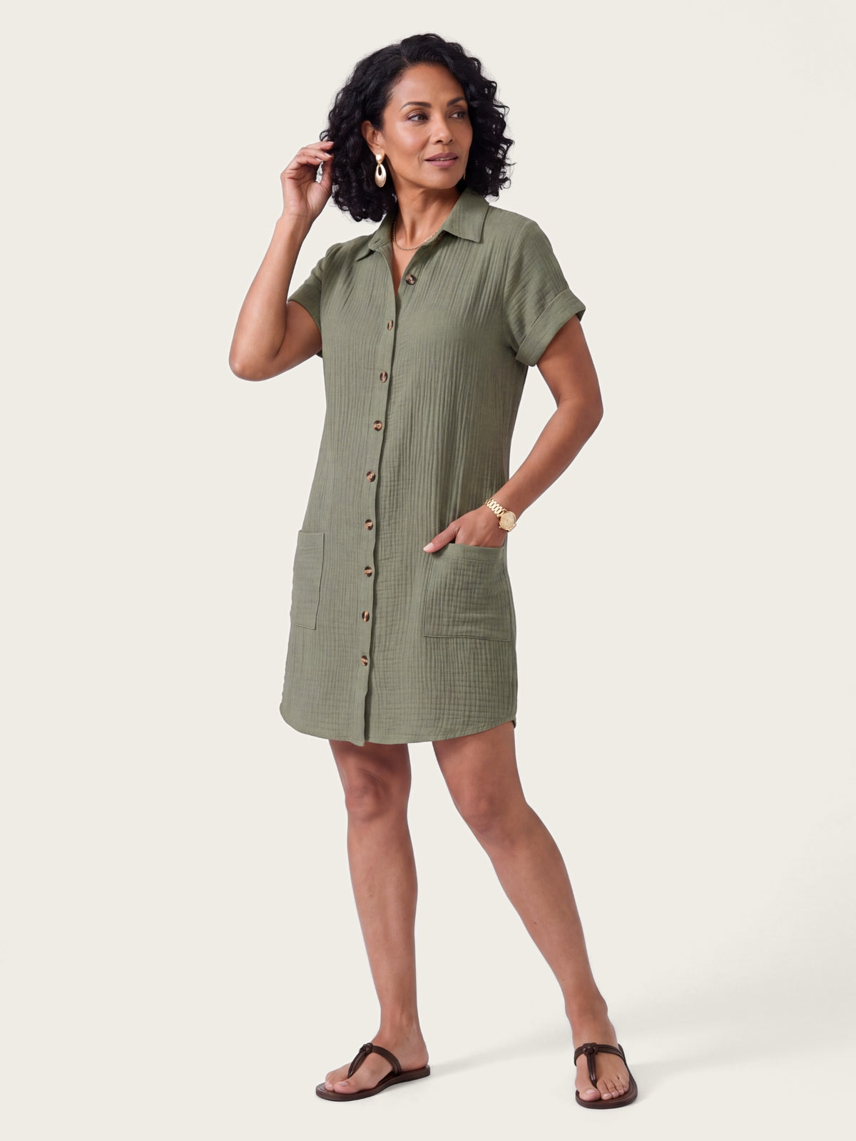 Formentera shirt dress by LIRAE LONDON – view 6
