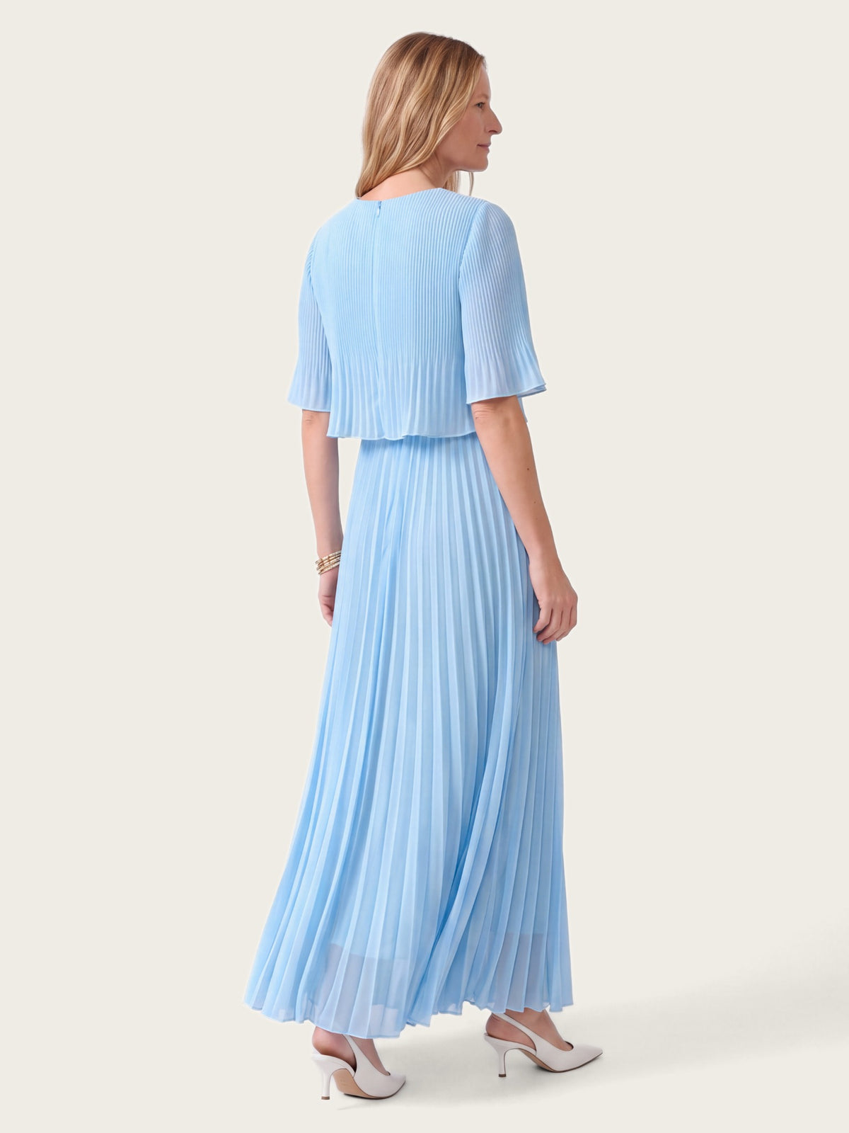 Genevieve maxi dress shown front on – LIRAE LONDON