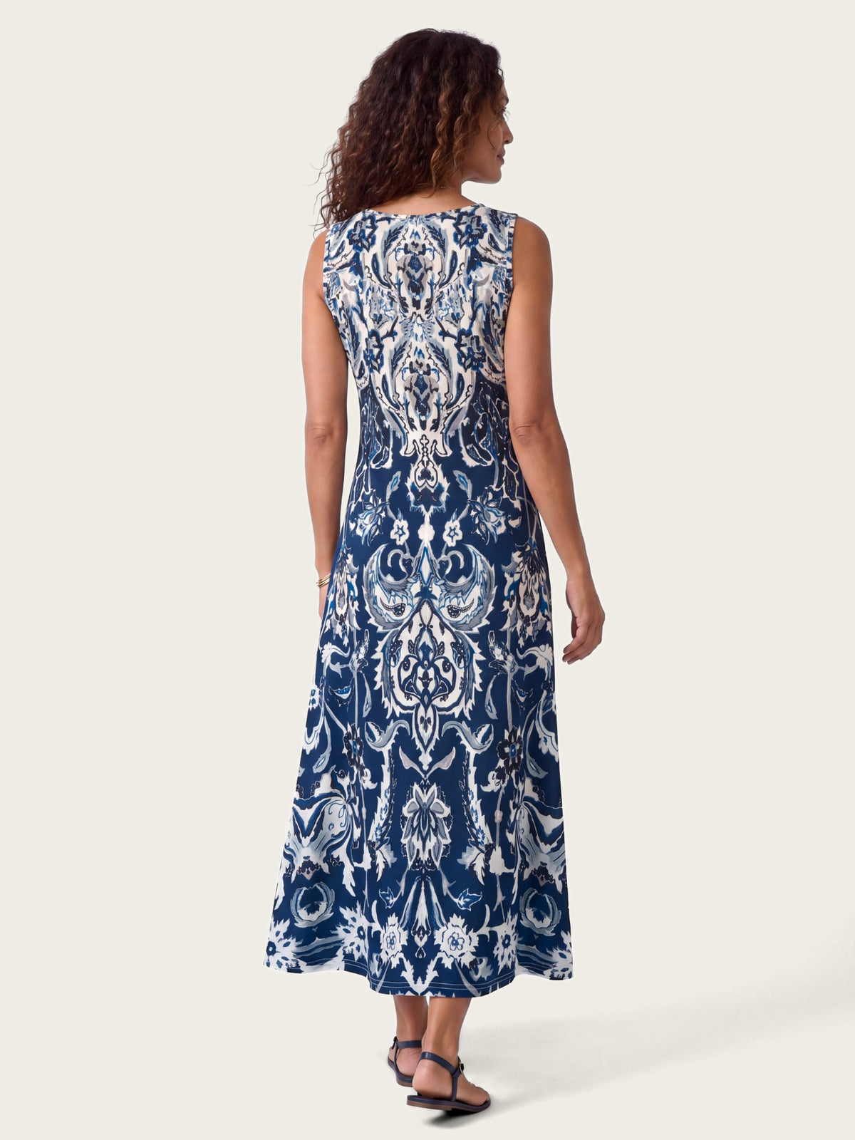 Lisbon maxi dress shown front on – LIRAE LONDON