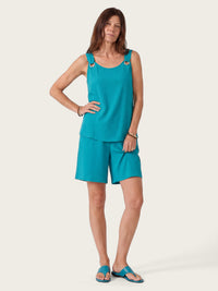 Menorca Ring-Strap Top & Shorts Co-Ord Set
