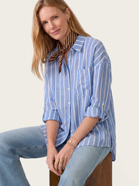 Nantucket Striped Cotton Shirt